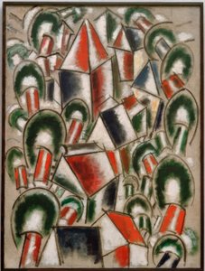 Maisons entre les arbres - Fernand Leger