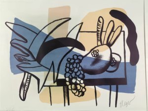 Nature morte avec fruits - Fernand Leger