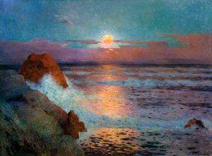 Coucher de soleil sur la mer, 1925