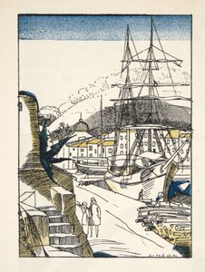Saint-Tropez de la Gazette de Bon Ton, pub. 1920