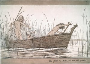 On croit pousser, et on est poussé - Fidus