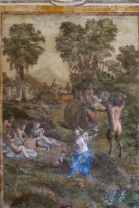 "Récolte" (détail) - Filippino (and workshop) Lippi