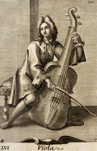 Homme jouant de la viole