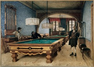 Le jeu de billard