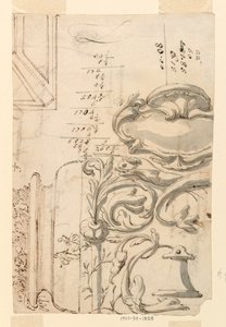 Dessin, esquisses, vers 1750 - Filippo Marchionni