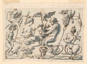 Grotesque pour un panneau oblong - Filippo Marchionni