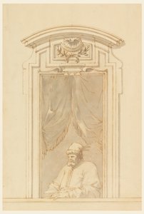 Vitrine et moitié d
