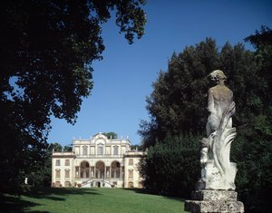 Vue de la Villa Mansi