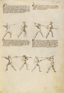 Combat avec la lance