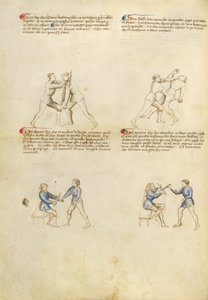 Combat au rondel et poignard