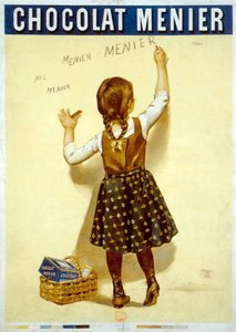Publicité française pour le chocolat 