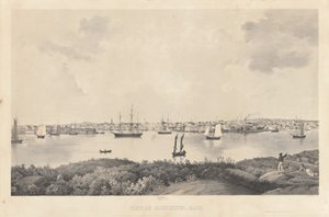 Vue de Gloucester, Mass. - Fitz Henry Lane