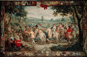 Procession de cavalerie, de la série 