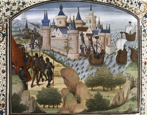 CROISADES: Constantinople assiégée par les Croisés