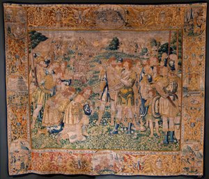 Tapisserie flamande. Le frère d