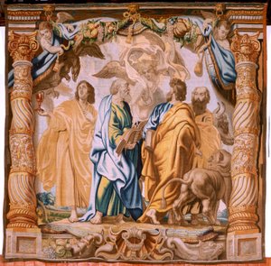 Tapisserie flamande. Série Le Triomphe de l