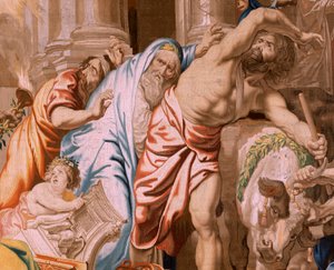 Tapisserie flamande. Série Le Triomphe de l