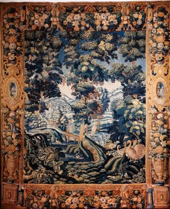 Tapisserie flamande. Dite verdure. Manufacture d