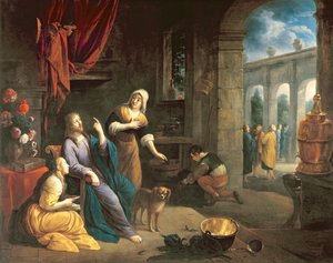 Jésus chez Marthe et Marie