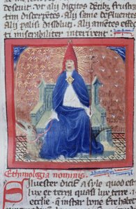 Page de la Legenda Aurea, Bruges, vers 1400-10