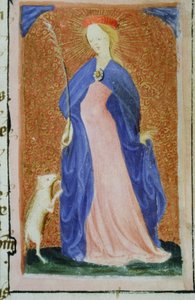 Page de la Legenda Aurea, Bruges, vers 1400-10