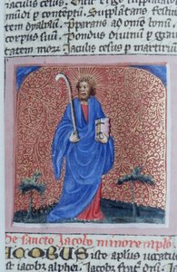 Page de la Legenda Aurea, Bruges, vers 1400-10