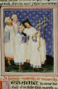 Page de la Legenda Aurea, Bruges, vers 1400-10