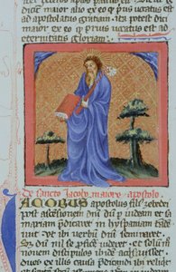 Page de la Legenda Aurea, Bruges, vers 1400-10