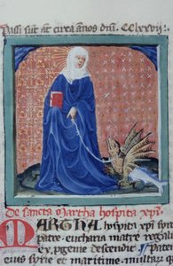 Page de la Legenda Aurea, Bruges, vers 1400-10 - Flemish School