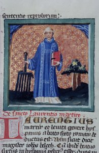 Page de la Legenda Aurea, Bruges, vers 1400-10