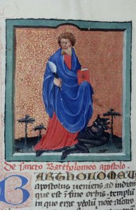 Page de la Legenda Aurea, Bruges, c.1400-10