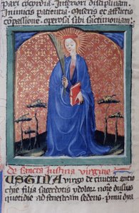 Page de la Legenda Aurea, Bruges, c.1400-10