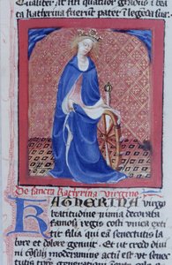 Page de la Legenda Aurea, Bruges, c.1400-10