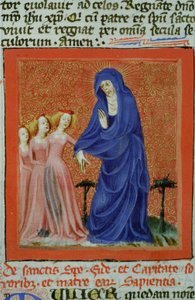 Page de la Legenda Aurea, Bruges, c.1400-10