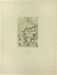 Frontispice de La messe de Gnide