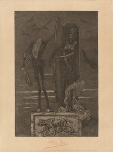 Le Vice suprême: Frontispice - Félicien Rops