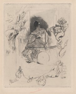 La Dernière Maja, seconde moitié du 19ème siècle - Félicien Rops