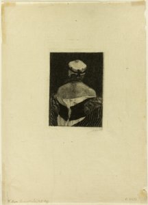 Le modèle - Félicien Rops