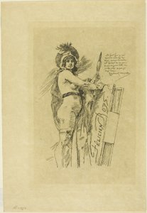 La Muse de Félicien Rops - Félicien Rops
