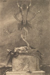 Le Sacrifice, des Sataniques, vers 1882