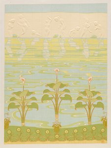 Décoration en carreaux émaillés pour salle de bain, 1898 - Félix Albert Anthyme Aubert