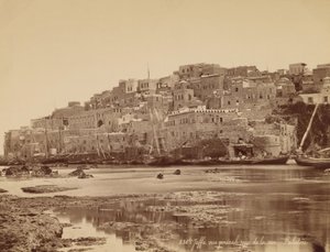Jaffa, vue générale prise de la mer - Palestine