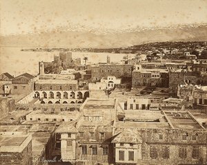 Vue panoramique de Beyrouth, Liban