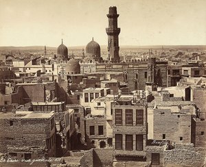 Vue panoramique du Caire, Égypte