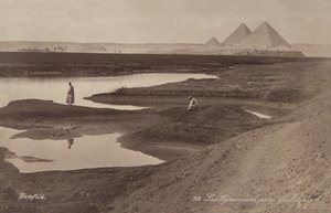 Pyramides de Gizeh, c.1900