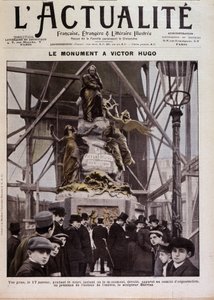 Inauguration du monument à Victor Hugo par Barrias, Paris, 17 janvier - Félix Joseph Barrias
