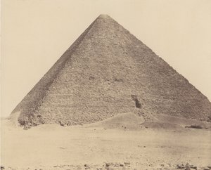 Nécropole de Memphis, Pyramide de Chéops Grande Pyramide, 1851-52, imprimé 1853-54