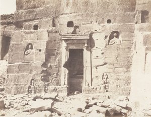 Kardâcy, Sanctuaire, Niches et Inscriptions Taillées dans les Carrières - Félix Teynard