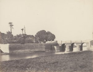 Syout, Pont sur le Grand Canal - Félix Teynard