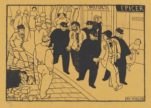 Au Violon, 1893 - Félix Vallotton